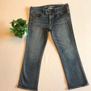 American Eagle crop jeans
